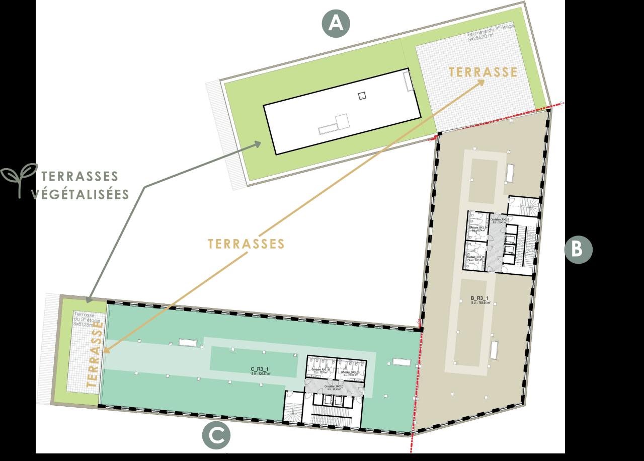Bureau Villeneuve-d'Ascq 13620m² Location bureau Villeneuve-d'Ascq Nord OLBUR2426727 11
